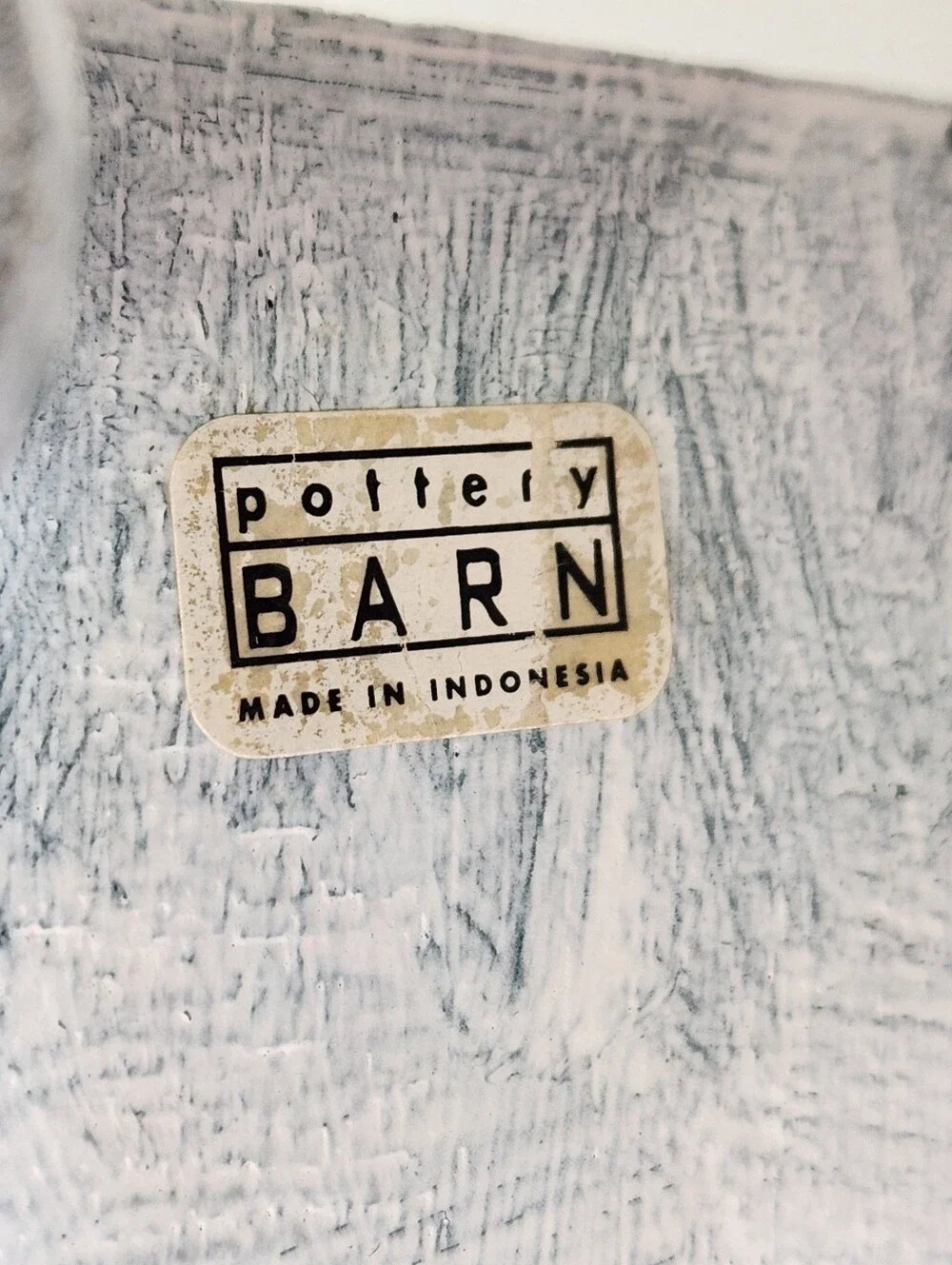 Pottery Barn White Distressed Multi-Drawer Jewelry Wooden Chest